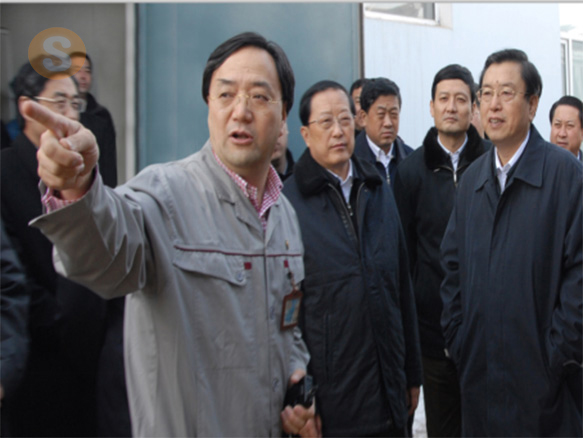 2012年3月21日中共中央政治局常委、全國人大常委會(huì)委員長(zhǎng)張德江（時(shí)任國務(wù)院副總理）蒞臨公司視察